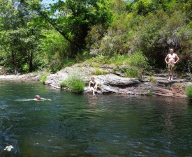 July 2013 Galicia Swimming in the Lor